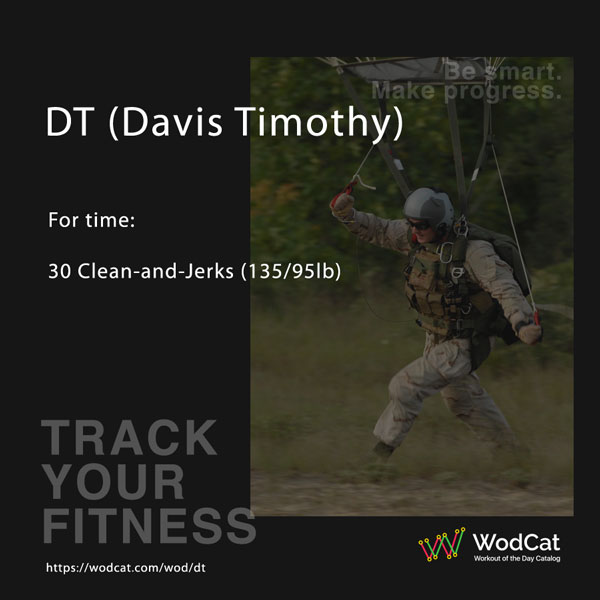 Workout CROSSFIT WOD DT