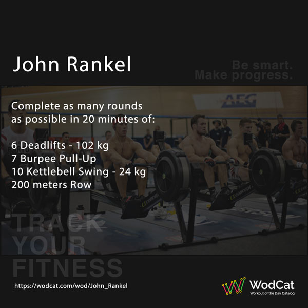 Workout CROSSFIT WOD John Rankel