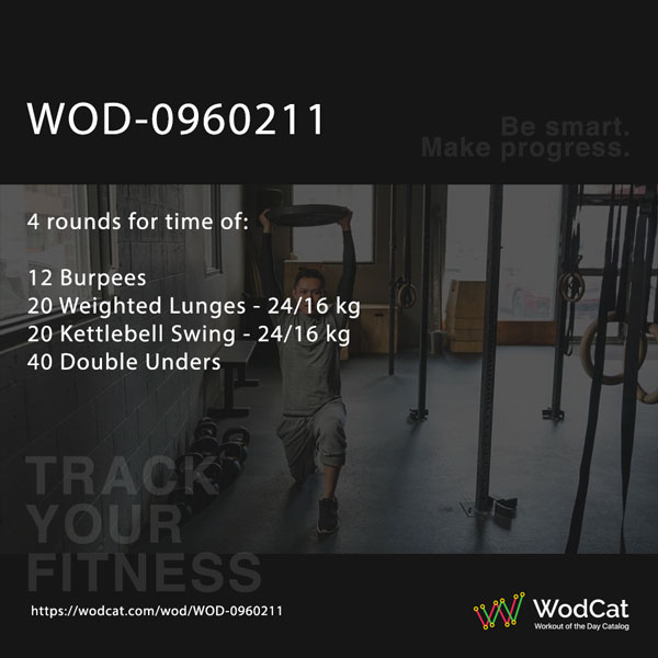 Тренировка CROSSFIT WOD WOD-0960211