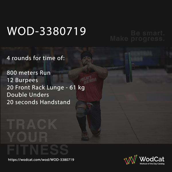 Тренування CROSSFIT WOD WOD-3380719