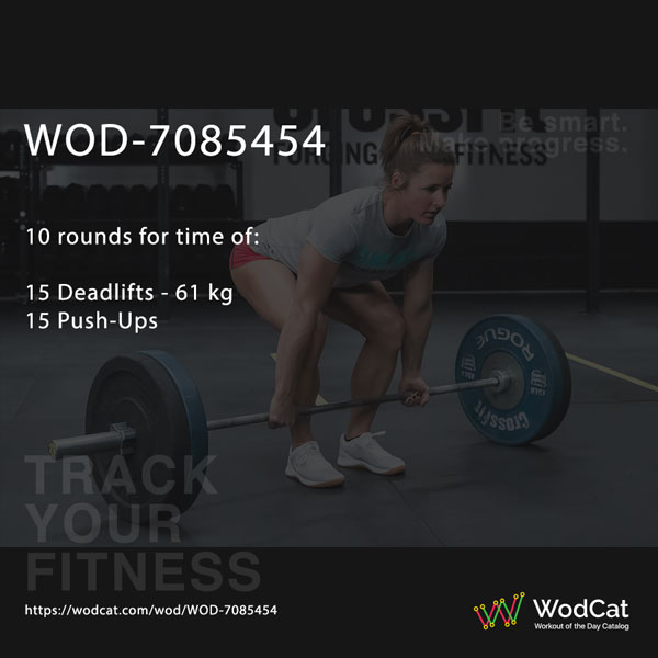 Workout CROSSFIT WOD WOD-7085454