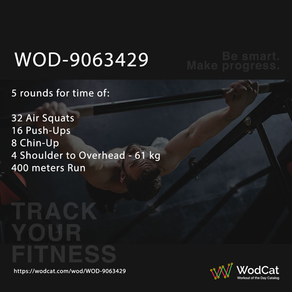 Workout CROSSFIT WOD WOD-9063429