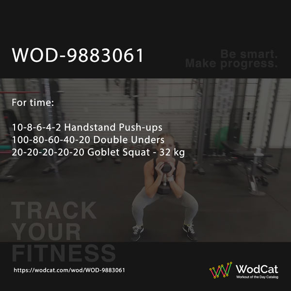Workout CROSSFIT WOD WOD-9883061