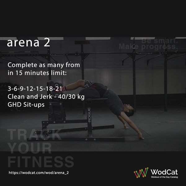 Workout CROSSFIT WOD arena 2