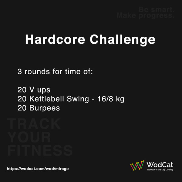 Faire des exercices CROSSFIT WOD Mirage